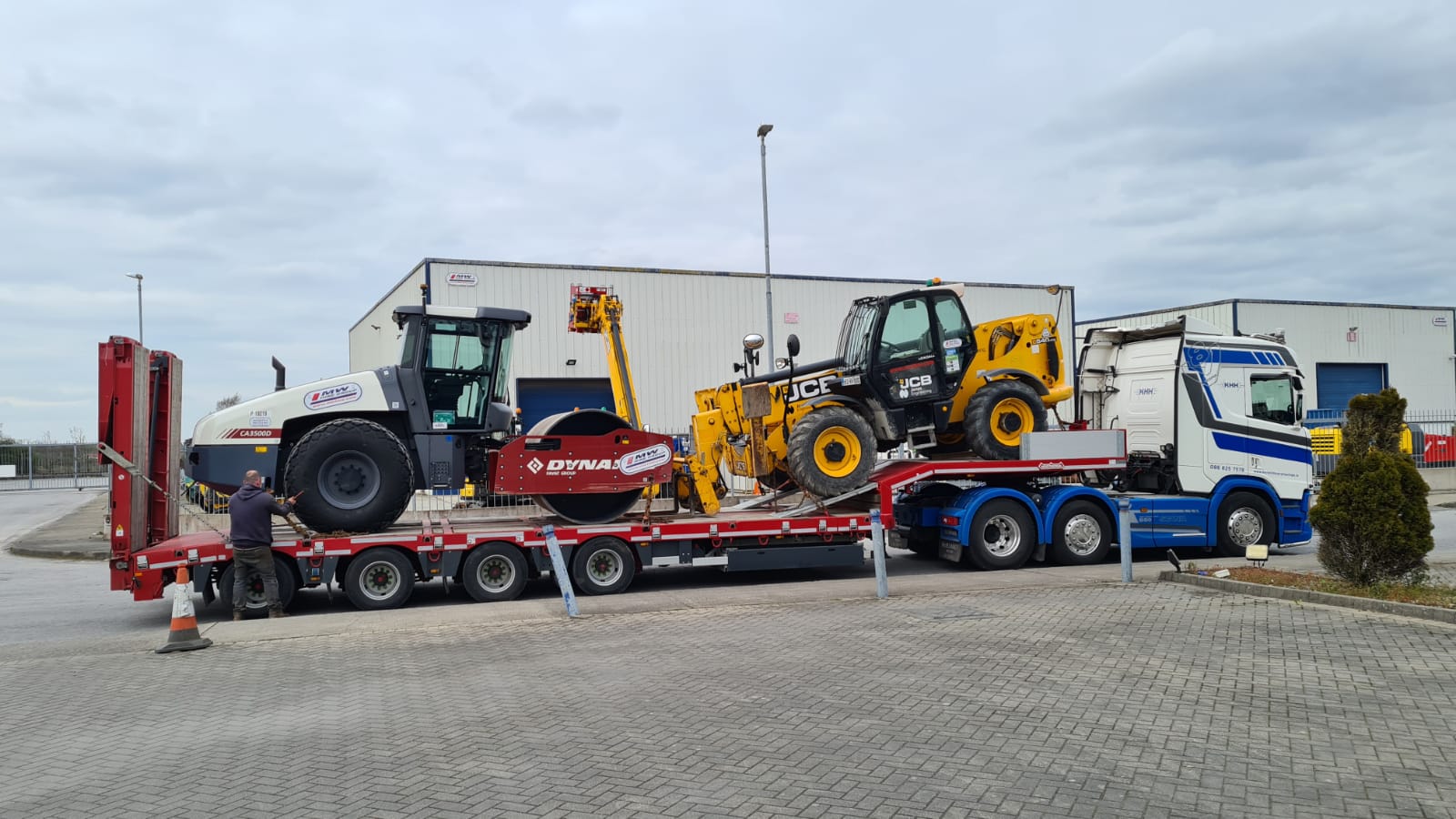 More kit heading away to rental project in Dublin